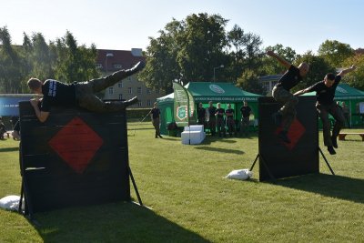 Rywalizacja najlepszych funkcjonariuszy SG- fot. WMOSG 