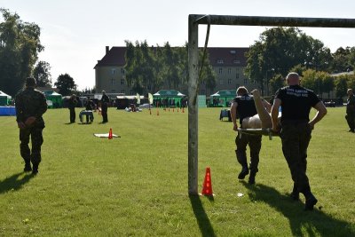 Rywalizacja najlepszych funkcjonariuszy SG- fot. WMOSG 