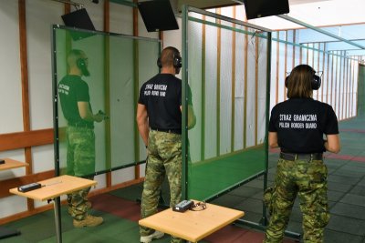 Rywalizacja najlepszych funkcjonariuszy SG- fot. WMOSG 