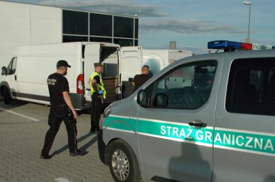 Przewoził 630 000 sztuk papierosów