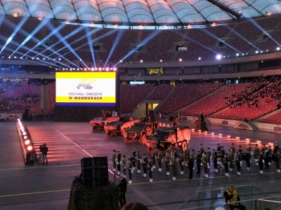 Orkiestra SG z Nowego Sącza na Festiwalu Orkiestr w Mundurach
