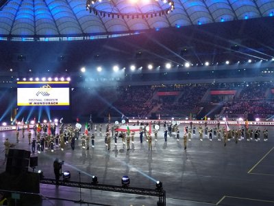 Orkiestra SG z Nowego Sącza na Festiwalu Orkiestr w Mundurach