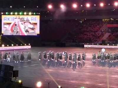 Orkiestra SG z Nowego Sącza na Festiwalu Orkiestr w Mundurach