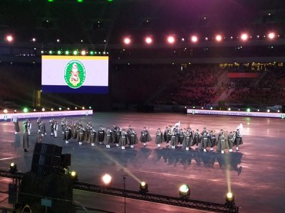 Orkiestra SG z Nowego Sącza na Festiwalu Orkiestr w Mundurach