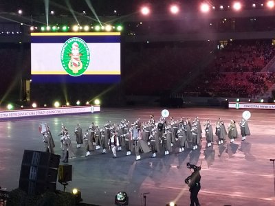 Orkiestra SG z Nowego Sącza na Festiwalu Orkiestr w Mundurach