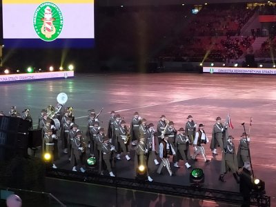 Orkiestra SG z Nowego Sącza na Festiwalu Orkiestr w Mundurach