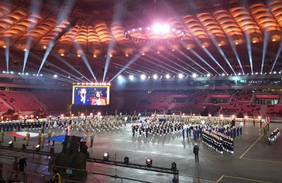 Orkiestra SG z Nowego Sącza na Festiwalu Orkiestr w Mundurach