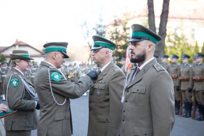 Karpacki Oddział SG uczcił 101. rocznicę odzyskania przez Polskę niepodległości 