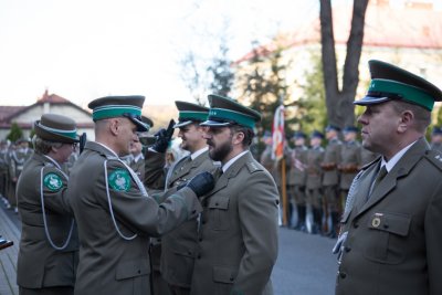 Karpacki Oddział SG uczcił 101. rocznicę odzyskania przez Polskę niepodległości 