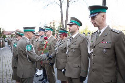 Karpacki Oddział SG uczcił 101. rocznicę odzyskania przez Polskę niepodległości 