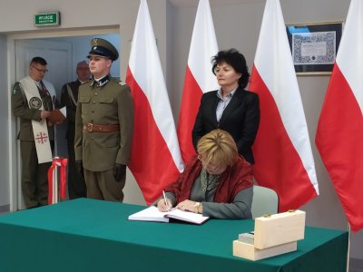 Otwarcie nowej sali tradycji w Karpackim Oddziale Straży Granicznej