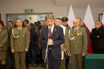Otwarcie nowej sali tradycji w Karpackim Oddziale Straży Granicznej