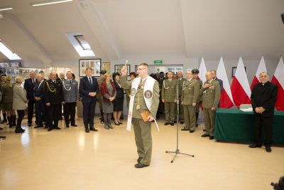 Otwarcie nowej sali tradycji w Karpackim Oddziale Straży Granicznej