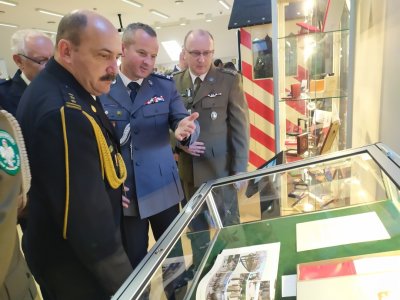 Otwarcie nowej sali tradycji w Karpackim Oddziale Straży Granicznej