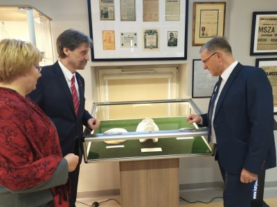 Otwarcie nowej sali tradycji w Karpackim Oddziale Straży Granicznej