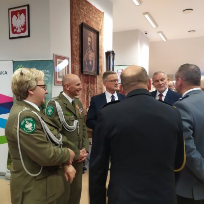 Otwarcie nowej sali tradycji w Karpackim Oddziale Straży Granicznej