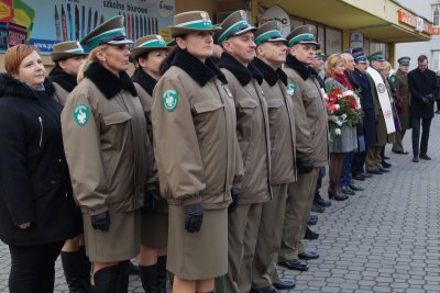 Uroczyste odsłonięcie tablicy pamiątkowej Marszałka Józefa Piłsudskiego