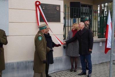 Uroczyste odsłonięcie tablicy pamiątkowej Marszałka Józefa Piłsudskiego
