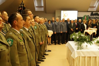 Spotkanie opłatkowe nowosądeckich służb mundurowych