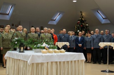 Spotkanie opłatkowe nowosądeckich służb mundurowych