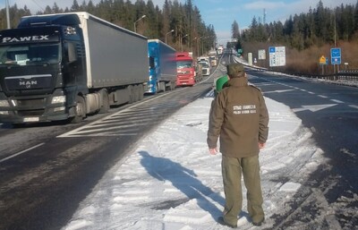 KOMUNIKAT - droga krajowa nr 7 zablokowana 