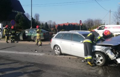 Zabezpieczyli miejsce wypadku