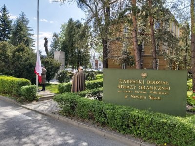 Dzień Flagi Rzeczypospolitej Polskiej w Karpackim Oddziale Straży Granicznej