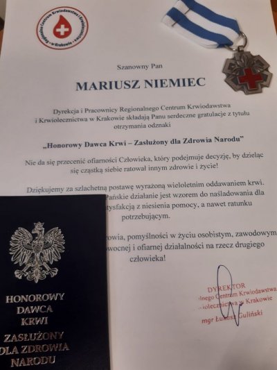 Odznaczony funkcjonariusz 