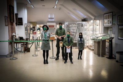 Betlejemskie Światło Pokoju dotarło do Karpackiego Oddziału SG