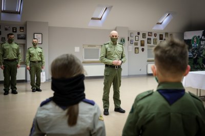 Betlejemskie Światło Pokoju dotarło do Karpackiego Oddziału SG