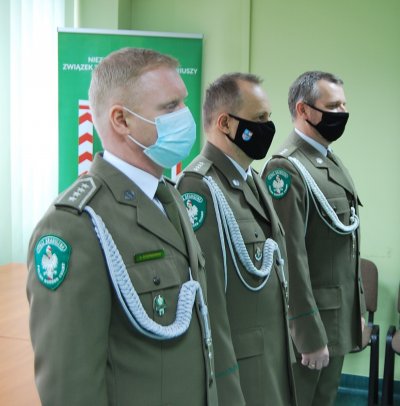 Odznaki SG dla funkcjonariuszy KaOSG