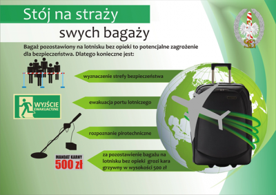 Potencjalnie wybuchowy plecak