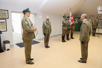 Ślubowanie nowo przyjętych funkcjonariuszy KaOSG