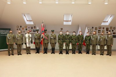 Ślubowanie nowo przyjętych funkcjonariuszy KaOSG