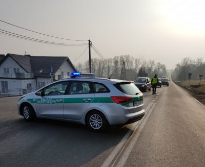 Wypadek pod Limanową zablokował DK 28