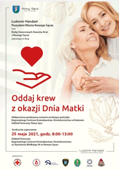 Funkcjonariusze i pracownicy KaOSG oddali krew z okazji Dnia Matki