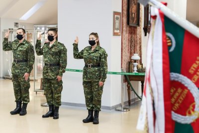 Ślubowanie w Karpackim Oddziale SG