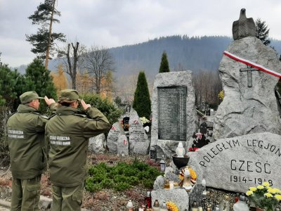 Uczczono pamięć patrona Placówki SG w Zakopanem