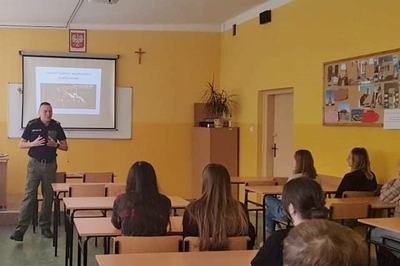 Kolejne spotkania zakopiańskich funkcjonariuszy z młodzieżą
