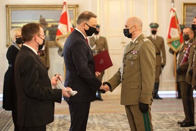 Nominacja generalska dla Komendanta Karpackiego Oddziału SG (fot. st.chor. SG Paweł Kowaleczko-KGSG)
