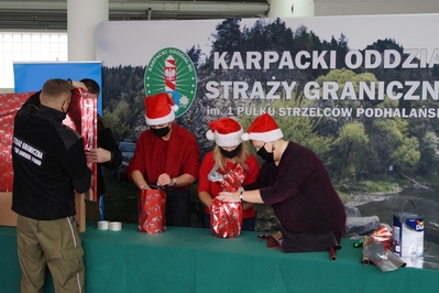 Karpacki Oddział Straży Granicznej przyłączył się do akcji „Szlachetna Paczka”