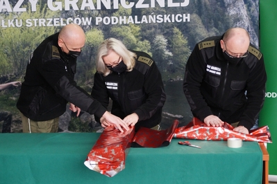 Karpacki Oddział Straży Granicznej przyłączył się do akcji „Szlachetna Paczka”
