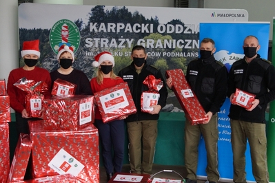 Karpacki Oddział Straży Granicznej przyłączył się do akcji „Szlachetna Paczka”