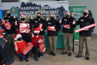 Karpacki Oddział Straży Granicznej przyłączył się do akcji „Szlachetna Paczka”