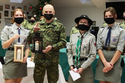 "Światło Nadziei" zapłonęło w Karpackim Oddziale SG