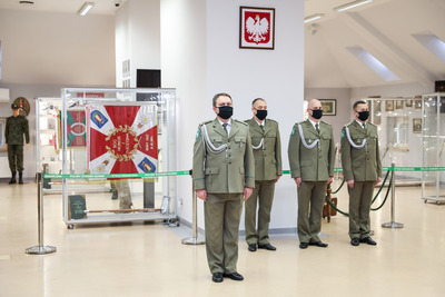 Pożegnanie ze służbą 4 funkcjonariuszy KaOSG Pożegnanie ze służbą 4 funkcjonariuszy KaOSG
