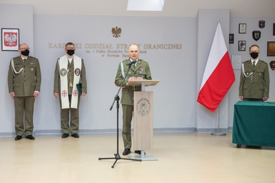 Podwójna uroczystość w Karpackim Oddziale Straży Granicznej