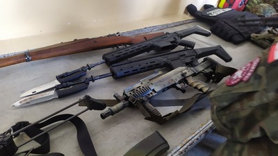 Funkcjonariusze KaOSG spotkali się z uczniami klas mundurowych o profilu Straż Graniczna