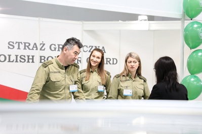 Pierwsze międzynarodowe targi bezpieczeństwa publicznego z udziałem funkcjonariuszy KaOSG