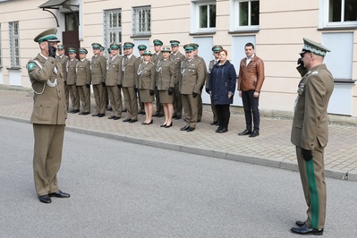Dzień Flagi Rzeczypospolitej Polskiej w Karpackim Oddziale Straży Granicznej